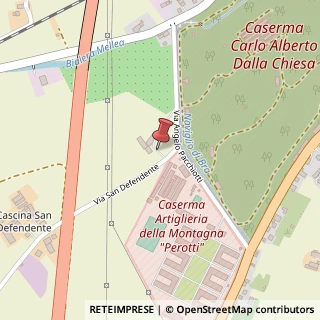 Mappa Via San Defendente, 2, 12045 Fossano, Cuneo (Piemonte)
