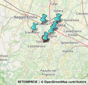Mappa Viale Taormina, 41049 Sassuolo MO, Italia (8.88727)