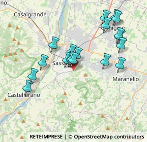 Mappa Viale Taormina, 41049 Sassuolo MO, Italia (3.66947)