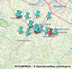 Mappa Viale Taormina, 41049 Sassuolo MO, Italia (5.72056)