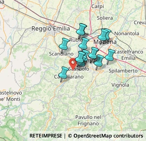 Mappa Via Anna Frank, 42014 Castellarano RE, Italia (9.166)