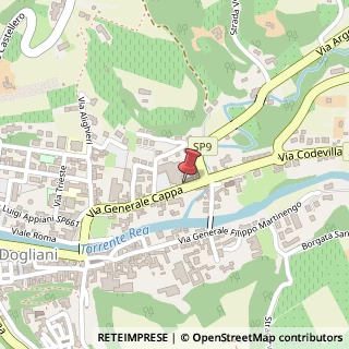Mappa Via Generale Cappa, 47, 12063 Dogliani, Cuneo (Piemonte)