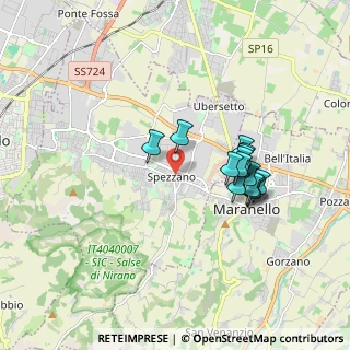 Mappa Via A. Vicini, 41042 Fiorano Modenese MO, Italia (1.53929)
