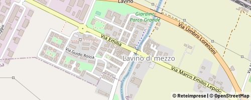 Mappa Anzola dell'Emilia