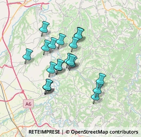 Mappa Via Aldo Moro, 12063 Dogliani CN, Italia (5.8375)