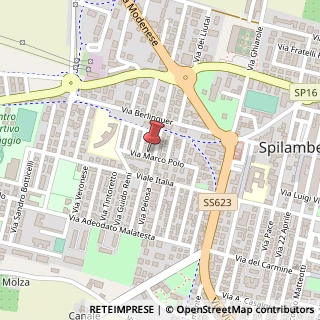 Mappa Via Marco Polo, 20, 41057 Spilamberto MO, Italia, 41057 Spilamberto, Modena (Emilia Romagna)