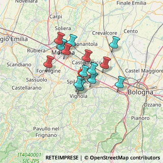 Mappa Via S. Carlo, 41057 Spilamberto MO, Italia (10.31071)