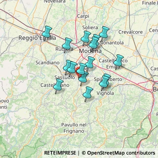 Mappa Via V. Alfieri, 41053 Maranello MO, Italia (11.0575)