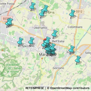 Mappa Via V. Alfieri, 41053 Maranello MO, Italia (1.9165)