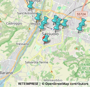 Mappa Via Brahms, 41049 Sassuolo MO, Italia (1.92)