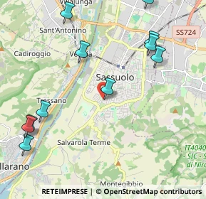 Mappa Via Brahms, 41049 Sassuolo MO, Italia (2.62)