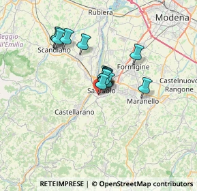 Mappa Via Brahms, 41049 Sassuolo MO, Italia (4.57933)