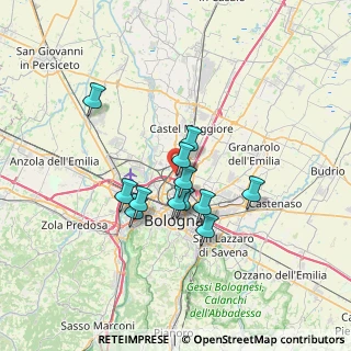 Mappa Via dei Caligari, 40129 Bologna BO, Italia (5.34417)