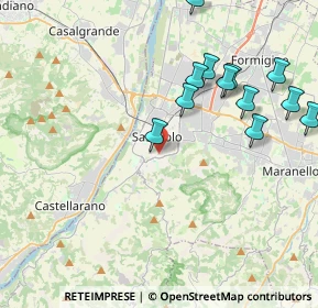 Mappa Via G.L.Spontini, 41049 Sassuolo MO, Italia (4.82154)