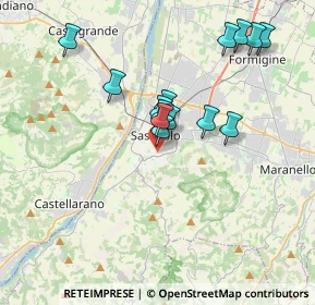 Mappa Via G.L.Spontini, 41049 Sassuolo MO, Italia (3.31643)