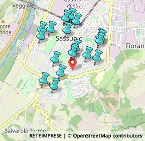 Mappa Via G.L.Spontini, 41049 Sassuolo MO, Italia (0.848)