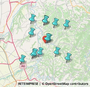 Mappa Borgata Piandeltroglio, 12063 Dogliani CN, Italia (6.35643)