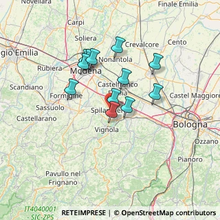 Mappa Torre Medioevale, 41057 Spilamberto MO, Italia (11.315)