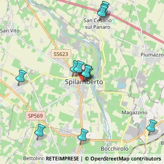 Mappa Via F. Roncati, 41057 Spilamberto MO, Italia (2.245)