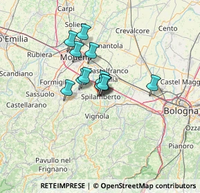 Mappa Viale Marconi, 41057 Spilamberto MO, Italia (8.4425)