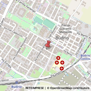 Mappa Via E. Zanardi, 4, 40054 Budrio, Bologna (Emilia Romagna)