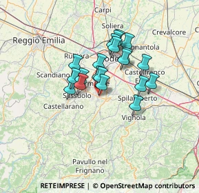 Mappa Via Eugenio Castellotti, 41053 Maranello MO, Italia (10.1885)