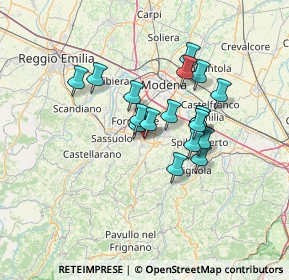 Mappa Via Eugenio Castellotti, 41053 Maranello MO, Italia (10.72722)