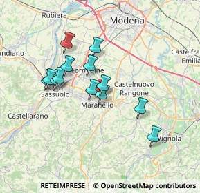 Mappa Via Eugenio Castellotti, 41053 Maranello MO, Italia (6.01692)