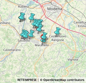 Mappa Via Eugenio Castellotti, 41053 Maranello MO, Italia (5.91467)