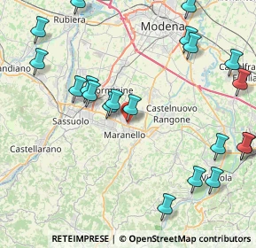 Mappa Via Eugenio Castellotti, 41053 Maranello MO, Italia (10.44)