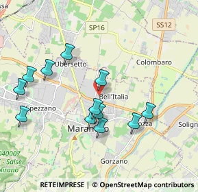 Mappa Via Eugenio Castellotti, 41053 Maranello MO, Italia (1.9425)