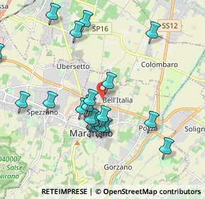Mappa Via Eugenio Castellotti, 41053 Maranello MO, Italia (2.13)