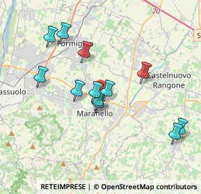 Mappa Via Eugenio Castellotti, 41053 Maranello MO, Italia (3.5)