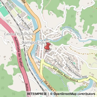 Mappa Via Angelo Serafino Rossi, 23, 16013 Campo Ligure GE, Italia, 16013 Campo Ligure, Genova (Liguria)