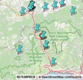 Mappa Via Angelo Serafino Rossi, 16013 Campo ligure GE, Italia (9.796)