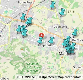 Mappa Via San Giovanni Evangelista 2° tronco, 41042 Fiorano Modenese MO, Italia (2.292)