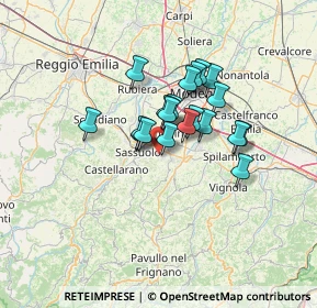 Mappa Via San Giovanni Evangelista 2° tronco, 41042 Fiorano Modenese MO, Italia (9.417)