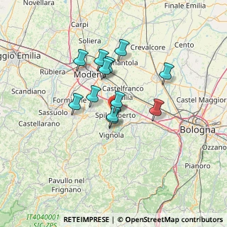 Mappa Via Don Bondi, 41057 Spilamberto MO, Italia (10.64917)