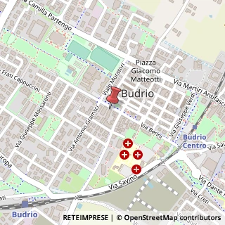 Mappa Via Beroaldi, 25, 40054 Budrio, Bologna (Emilia Romagna)