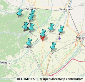 Mappa Via Cuneo, 12020 Villafalletto CN, Italia (6.83917)