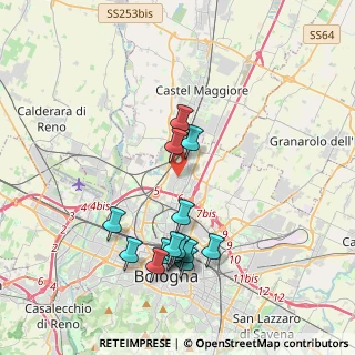Mappa Via dell'Arcoveggio, 40126 Bologna BO, Italia (3.936)