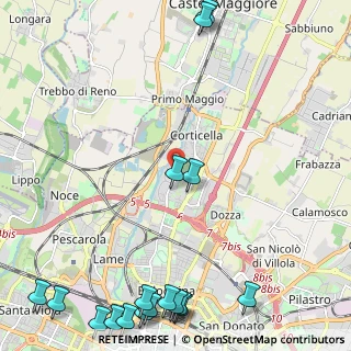 Mappa Via dell'Arcoveggio, 40126 Bologna BO, Italia (3.57647)