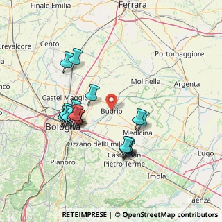Mappa Via Fantini, 40054 Budrio BO, Italia (14.3055)