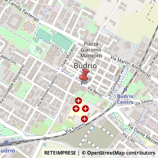 Mappa Via Benni,  30, 40054 Budrio, Bologna (Emilia Romagna)