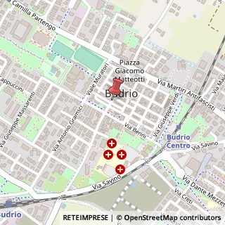 Mappa Via Leonida Bissolati, 27, 40054 Budrio, Bologna (Emilia Romagna)