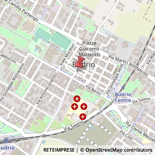 Mappa Via Fantini, 3, 40054 Budrio BO, Italia, 40054 Budrio, Bologna (Emilia Romagna)