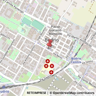 Mappa Via Benni, 1, 40054 Budrio, Bologna (Emilia Romagna)