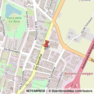 Mappa Via Stendhal, 29, 40128 Bologna, Bologna (Emilia Romagna)