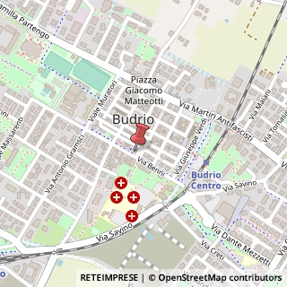 Mappa Piazza Mafalda di Savoia, 1, 40054 Budrio, Bologna (Emilia Romagna)