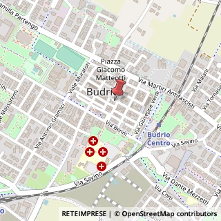 Mappa Via Guglielmo Marconi, 4, 40054 Budrio, Bologna (Emilia Romagna)